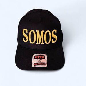 OTTO “SOMOS” Black and Yellow Trucker Hat